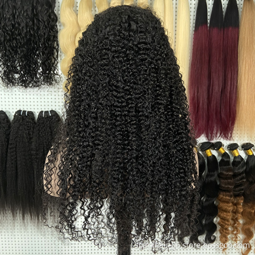 Raw Lace Front Wig Women Free Lace Wig Cuticle Aligned Hair Lace Closure Wig for Black Samples Raw Brazilian 30in Long Length